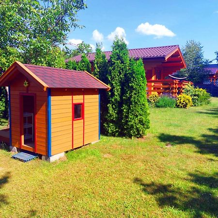 Domki Laplata Na Kaszubach Wiele Exteriör bild