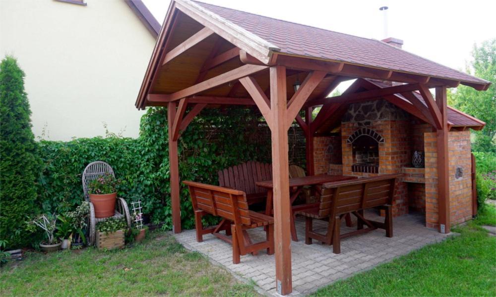Domki Laplata Na Kaszubach Wiele Exteriör bild