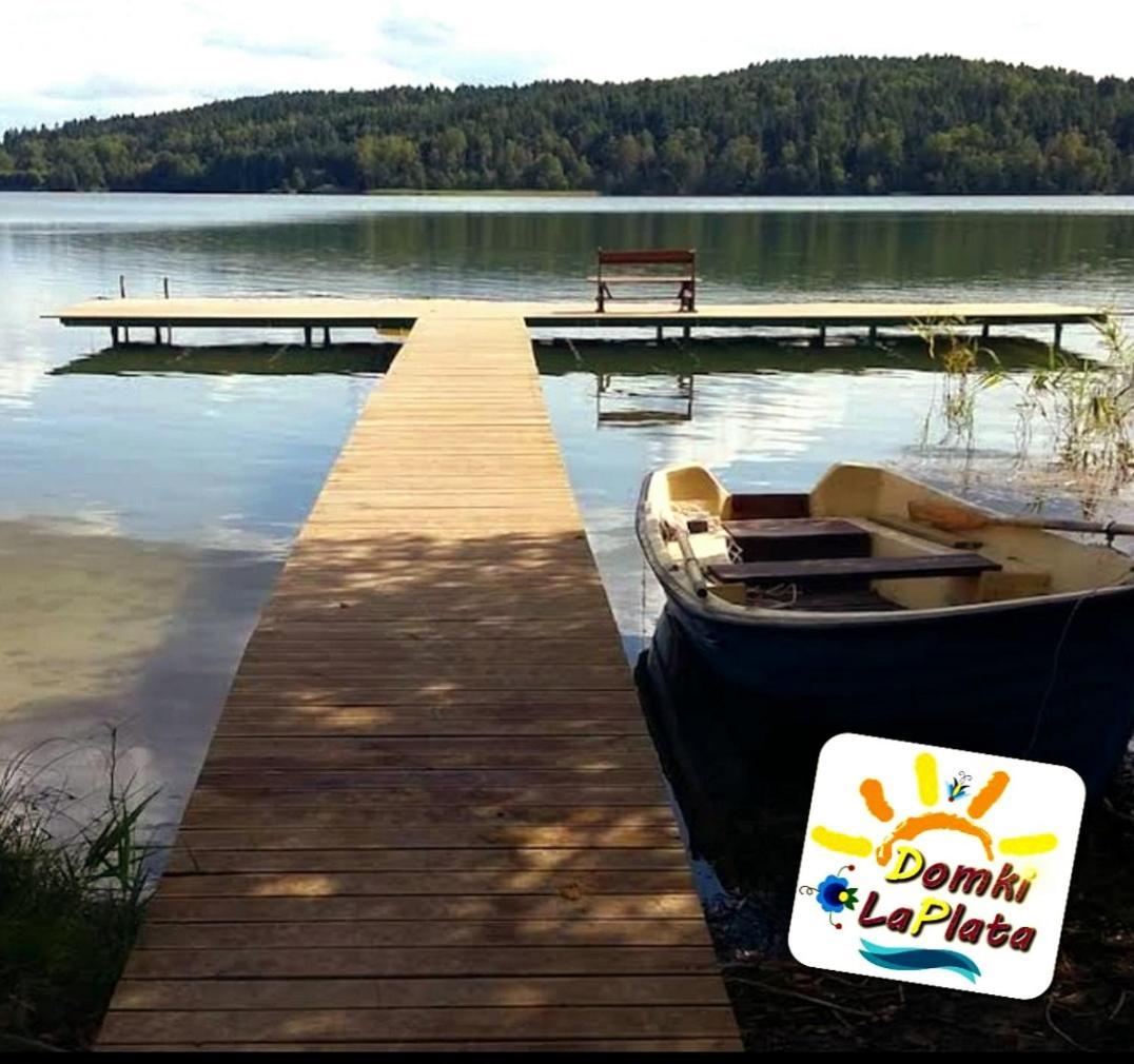 Domki Laplata Na Kaszubach Wiele Exteriör bild