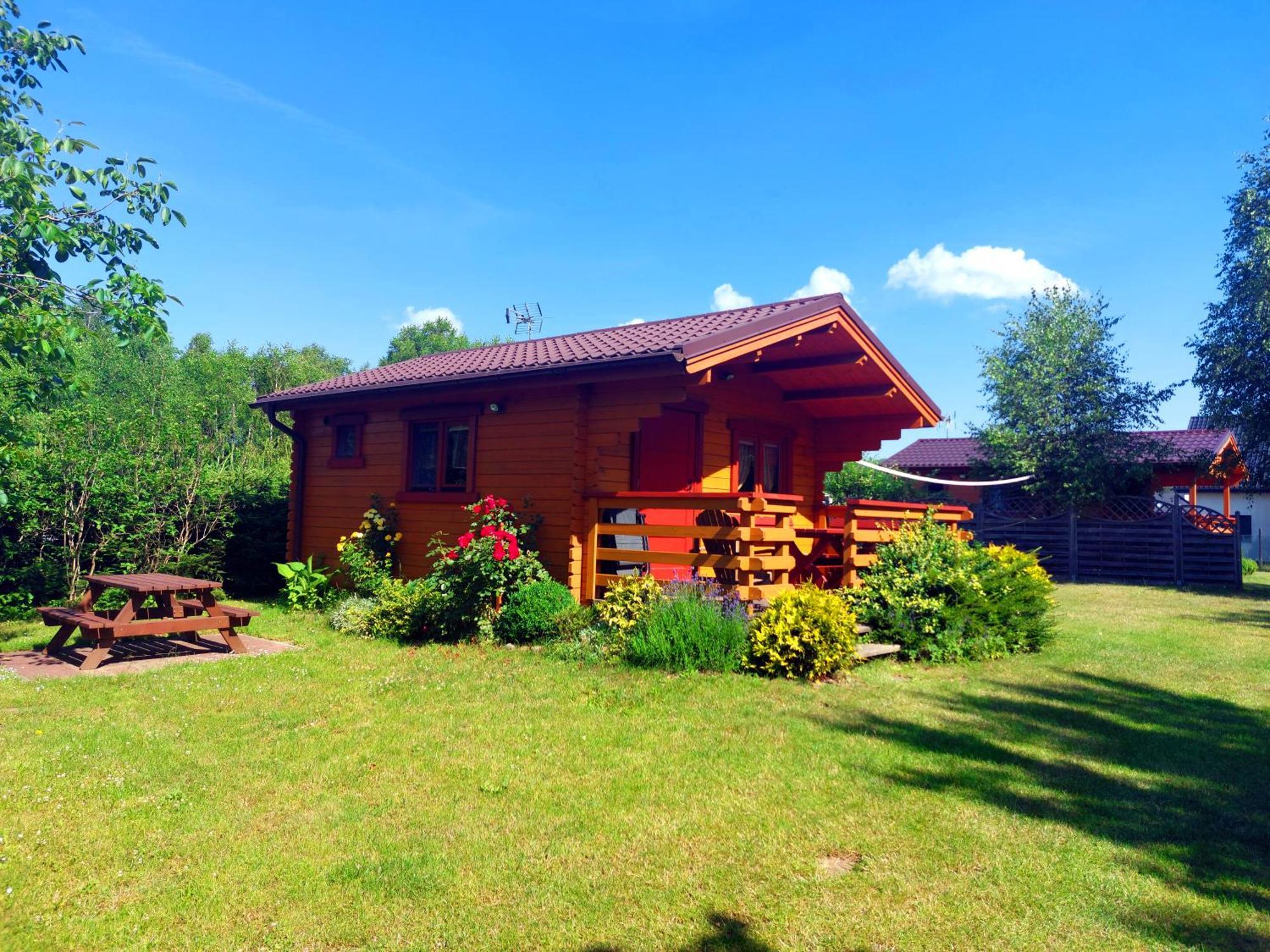 Domki Laplata Na Kaszubach Wiele Exteriör bild