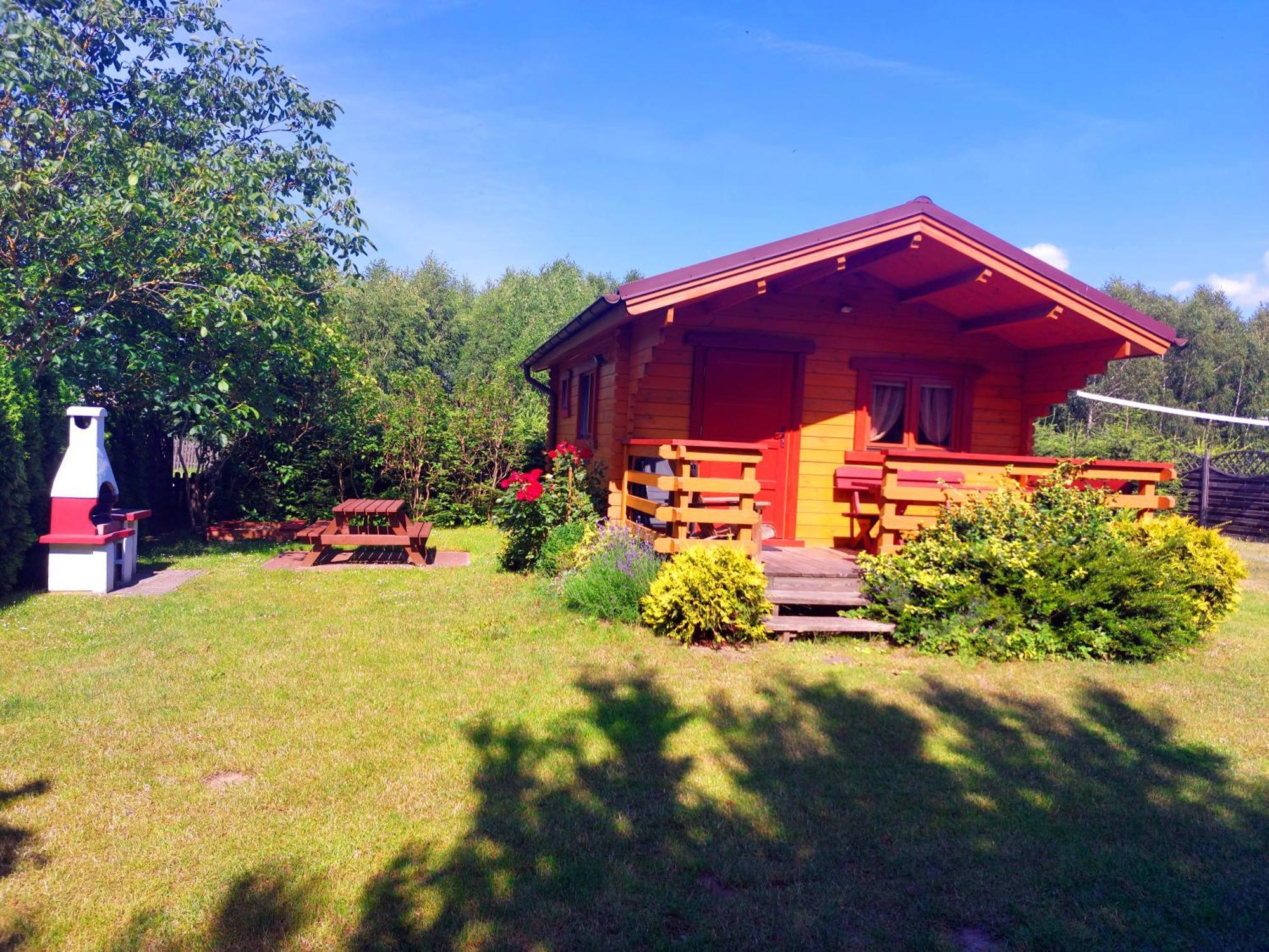 Domki Laplata Na Kaszubach Wiele Exteriör bild