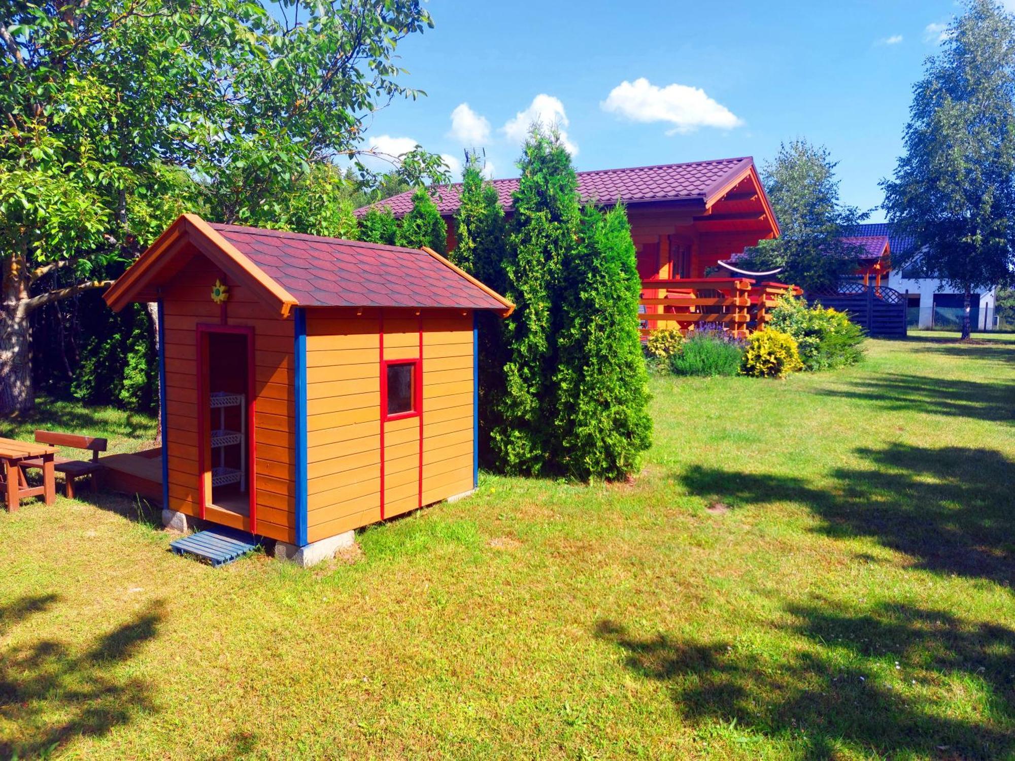 Domki Laplata Na Kaszubach Wiele Exteriör bild